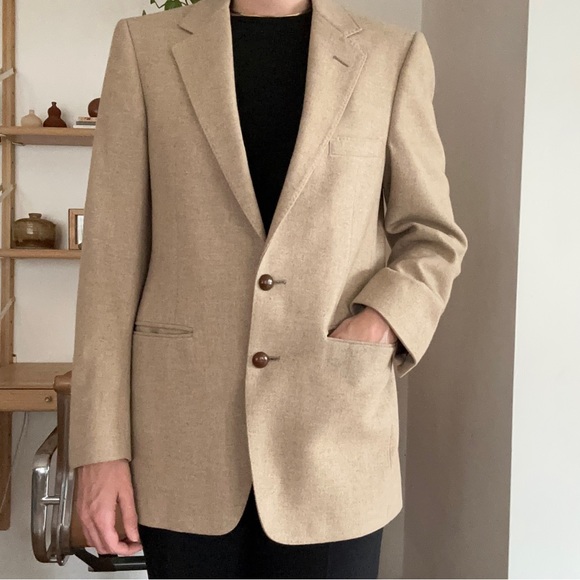 Vintage Cashmere Blazer - Picture 3 of 7